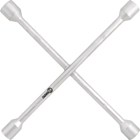 Chave De Roda Tipo Cruz 17x19x21x23mm Aço Carbono 360mm Nove54