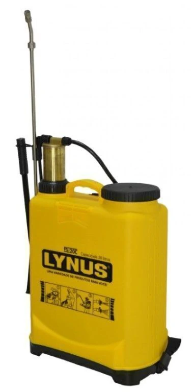 Pulverizador Manual Cilindro de Cobre 20 litros PL-20C Lynus