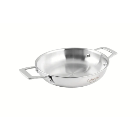 Frigideira Tramontina Grano 26 cm Aço Inox Corpo Triplo Indução Forno 260°C Antiaderente