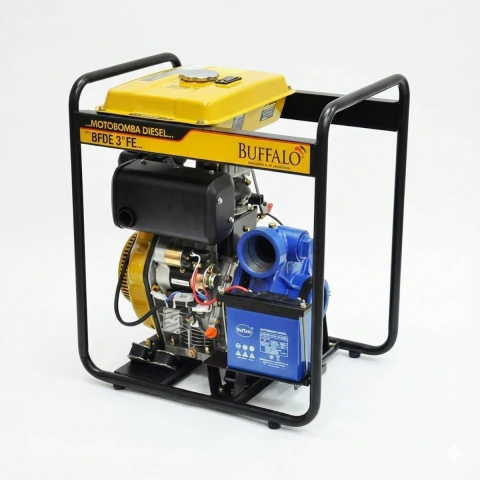 Motobomba BFDE 3'' X 3'' Diesel Fe-188 13 CV Buffalo 71324