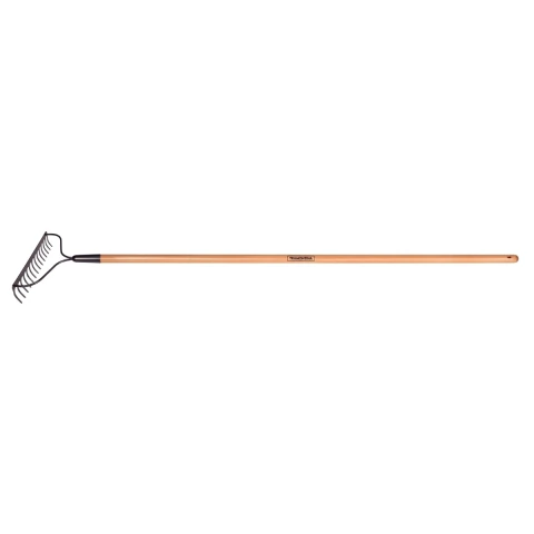 Ancinho 14 Dentes 145 cm Cabo de Madeira Aço Carbono Temperado Tramontina