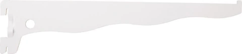 Suporte Prateleira 20cm Branco Trilho Prateleira Vonder