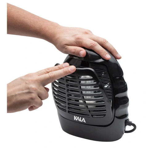 Mata Insetos Sugador 9W 220V Preto Kala Proteção Eficiente Silenciosa 25m2