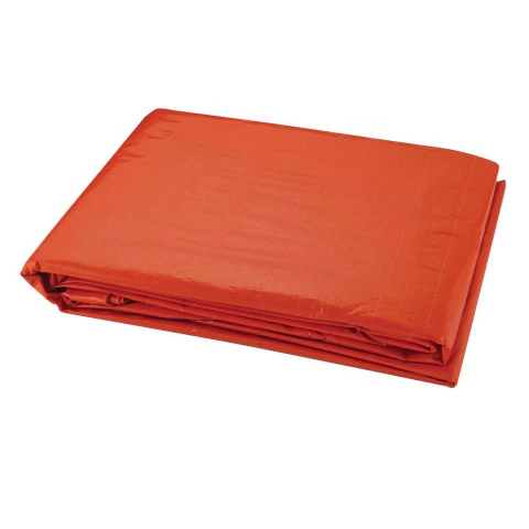 Lona Polietileno Encerada Laranja 3M X 2M 200 Micras Proteção Imbatível Worker
