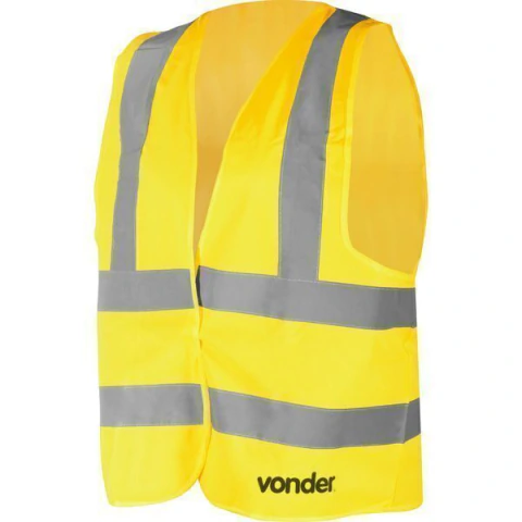 Colete Refletivo sem Bolso Amarelo Cv102 Vonder