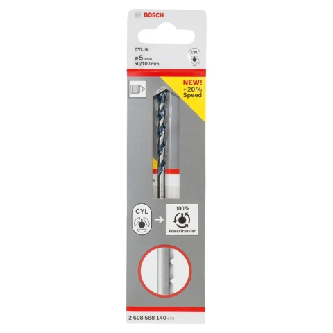 Broca Para Concreto Bosch Cyl-5 Ø5 X 50 X 100 mm