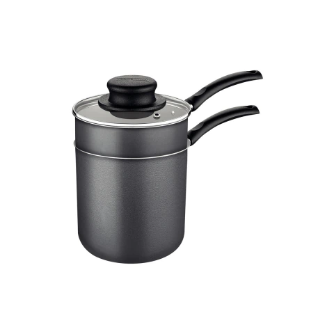 Cuscuzeira Tramontina Turim Alumínio Antiaderente Starflon Max 10 Cm 0,8 L Chumbo