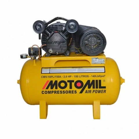 Compressor Air Power Mono 127V 150L CMV-10PL/150A Motomil