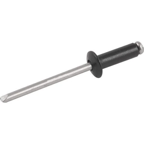 Rebite Alumínio Preto 3,2x16mm 316 Kit 1000 Peças Vonder