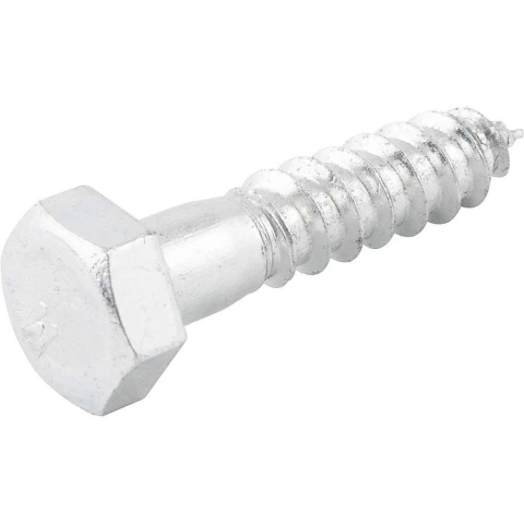 Parafuso Sextavado Rosca Soberba (08) 5/16X35 35mm Aço Zincado ASME B18.2.1 Nove54