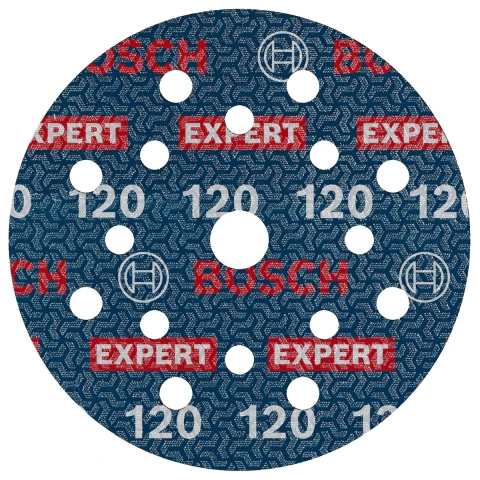 Jogo De Disco De Lixa Bosch Expert O780 125mm G120 C/ 6 Un