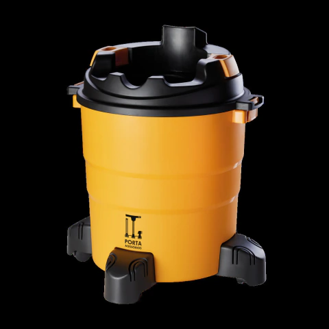 Soprador Aspirador WAP GTW 55 1600W Bico Múltiplo e Filtro HEPA, 55L 220V