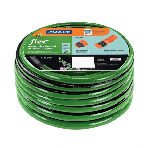 Mangueira Flex Para Jardim Tramontina 30m 10 Bar 50°C