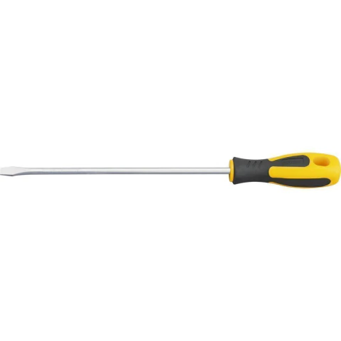 Chave fenda 1/4x8" vanád. cabo anatômico emborrachadoPlus