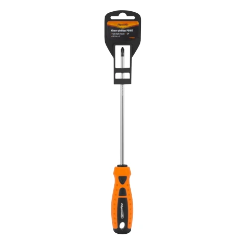 Chave Phillips Ph1 3/16 X 6 Polegadas 150 Mm Cabo Emborrachado 1 Peça Sparta