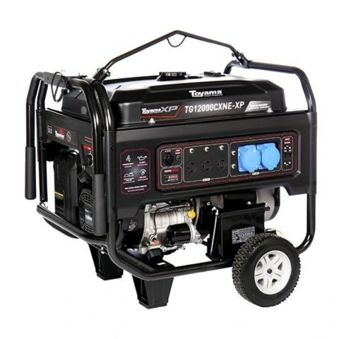 Gerador Gasolina Toyama 10.5kVA 622cc Bivolt Partida Elétrica AVR TG12000CXNEXP