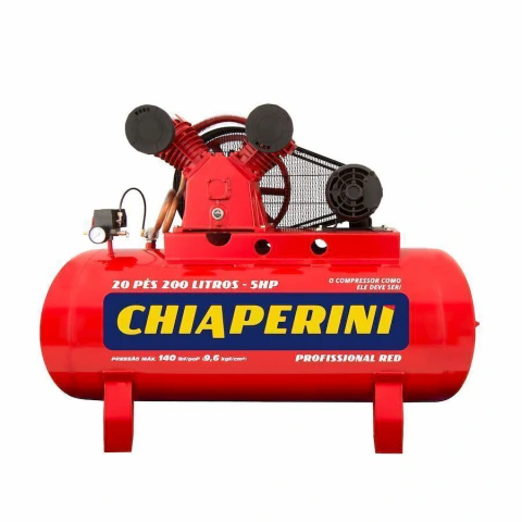 Compressor Ar Média Pressão Tri Aberto 5HP 220/440V 200L