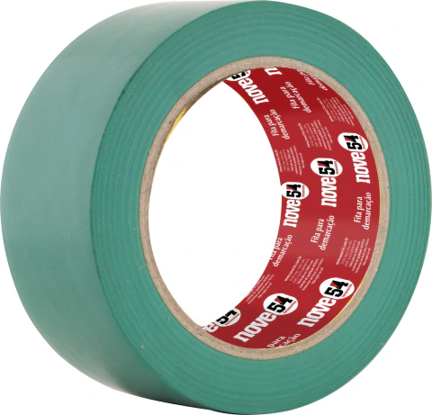 Fita para demarcação de solo 48mmx30m verde Nove54