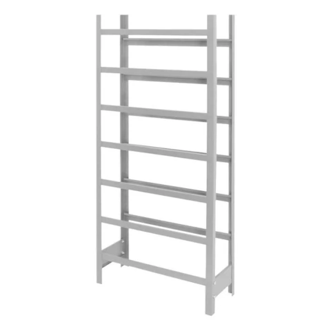 Estante Metálica Worker N7 150x95x26,5Cm Sem Gaveteiros Estrutura Aço Cinza