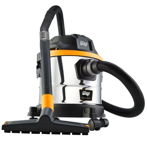 Aspirador de Pó e Água WAP GTW INOX 15 Bocal de Sopro 1700W de Potência 220V