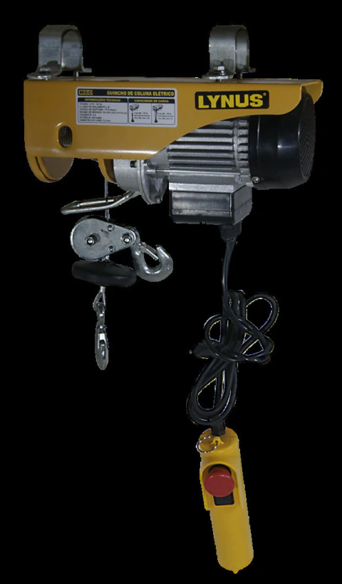 Guincho Elétrico de Coluna 500 à 980Kg 220V Lynus