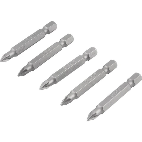 Jogo de Bits Ponteira Pozidrive c/ enc 1/4" Nº 1X50mm Vonder