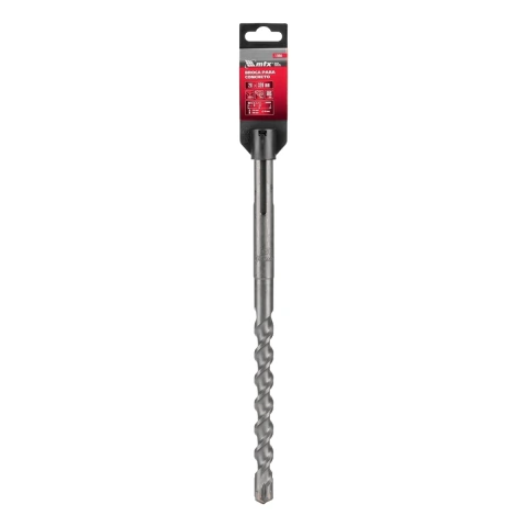 Broca Para Concreto 20 X 320 Mm Encaixe Sds Max 1 Peça Mtx Aço E Carboneto De Tungstênio