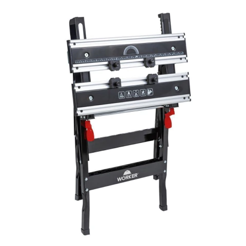 Bancada Multiuso Reforçada Metal Worker 100kg Chapa Metálica Pintura Pó 600x480x790mm