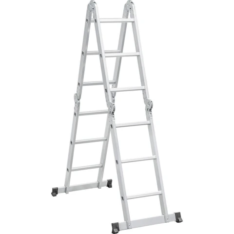 Escada Articulada em Alumínio 3X4 - Vonder