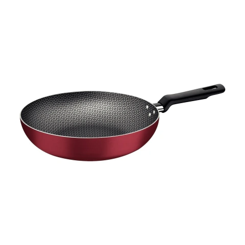 Frigideira Funda Tramontina Loreto 24 cm 2,2 L Antiaderente Starflon Max Vermelho Alumínio 2,0 mm