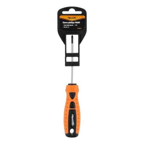 Chave Phillips Ph0 3 Polegadas 75 mm Cabo Emborrachado Sparta