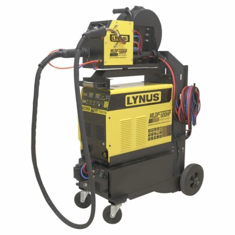 Máquina Inversora Solda Multiprocesso 500A 220/380V Trifásico Cabeçote Externo MLDP-500HP Lynus
