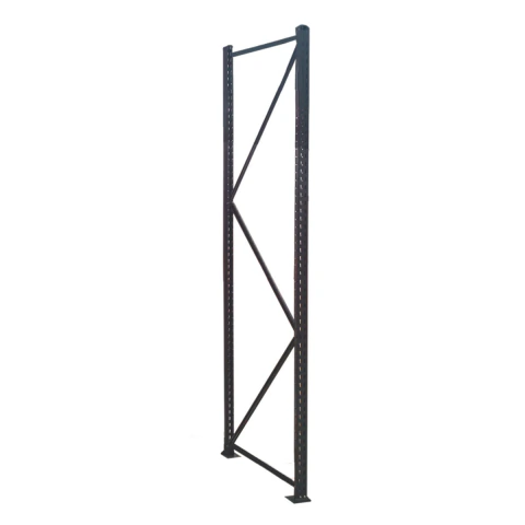 Lateral Mini Porta Paletes 300x80 cm Cinza Grafite Presto