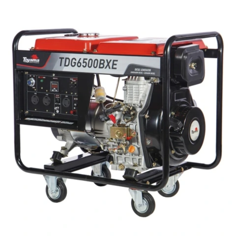 Gerador Diesel Toyama 5500W Bivolt 11.6L 12VDC 8A Brushless TDG6500BXE