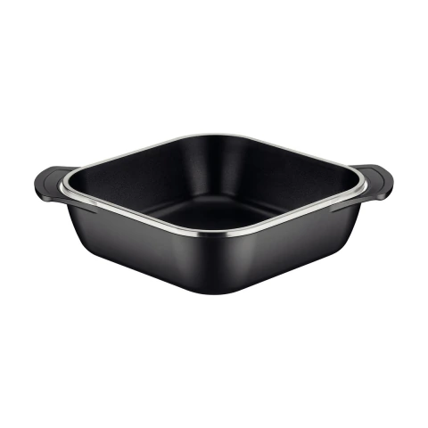 Caçarola Quadrada Tramontina Lyon Alumínio Forjado 8mm 28cm 5,5L Antiaderente Starflon High Performance