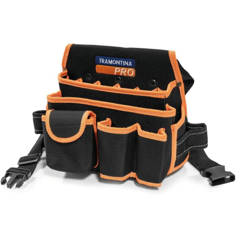 Cinto para Ferramentas Eletricista Tramontina PRO Nylon Alta Resistência Ajustável