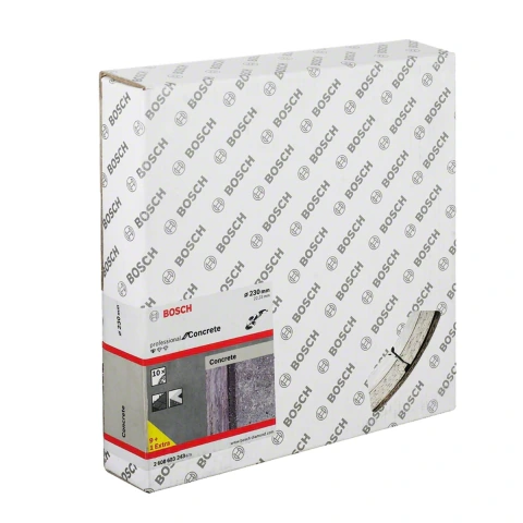 Disco Corte Diamantado Bosch Std Concrete 230X2,3X10mm 10Pçs