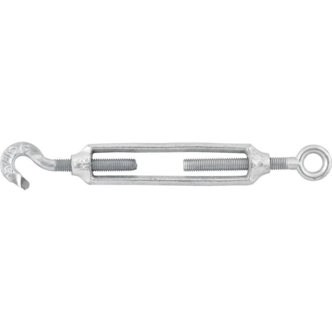 Esticador p/ cabo aço 3/8" gancho x olhal leve galv Nove54