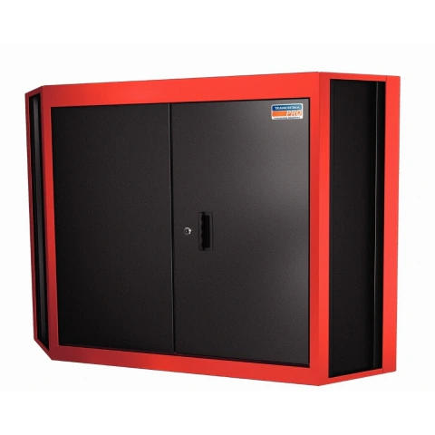 Painel Ferramentas Grande 2 Portas Canto L Vermelho 150 Kg 60 Kg 0,9 mm 100° Tramontina PRO