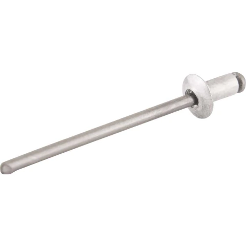 Rebite Repuxo De Alumínio 3,2x8,0mm Mandril Aço 100 Vonder