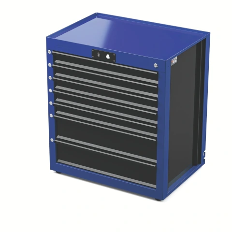 Módulo Smart System 7 Gavetas Individuais 20kg 30kg 1,6m 2,4m Controle 13,56 MHz Tramontina PRO