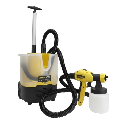 Pistola Pulverizadora 750W Tintas a base de Água e Solvente Carro de Movimentação PPL-750 220V Lynus