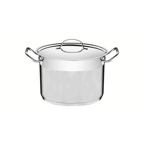 Caldeirão Tramontina Professional Aço Inox 24cm Fundo Triplo Indução Linha Profissional 62650/240