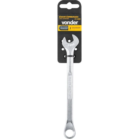 Chave Combinada 11 mm em Aço Cromo Vanádio Enc Vonder
