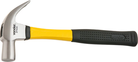 Martelo Unha 27mm Aço Forjado Cabo Fibra Emborrachado - Vond