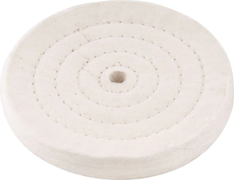 Roda de pano 4x1/2" furo 10mm para polimento Vonder
