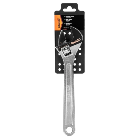 Chave Inglesa Ajustável Cromada 250mm Aço Carbono 45 Sparta