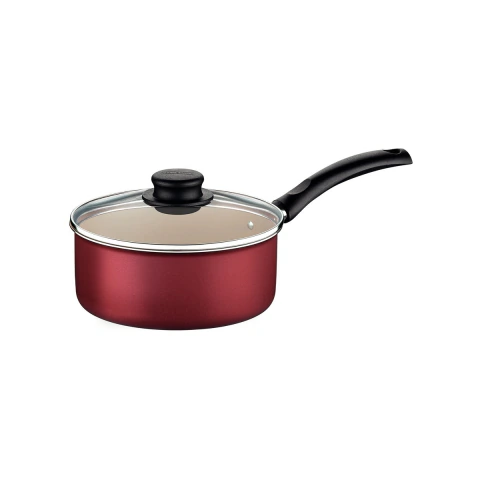 Panela Tramontina Turim 16 cm 1,4 L Antiaderente Starflon Max Alumínio Vermelha C/ Cabo Antitérmico