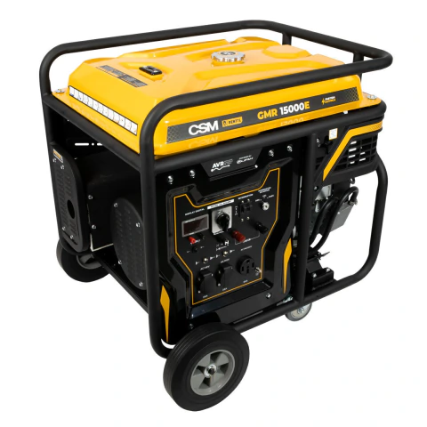 Gerador De Energia Portatil Inverter 14kVA 26HP 230V 50L Gasolina Partida Eletrica Gmr15000E CSM