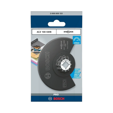 Lâmina De Serra De Imersão Bosch Pro Acz 100 Swb 50X32mm